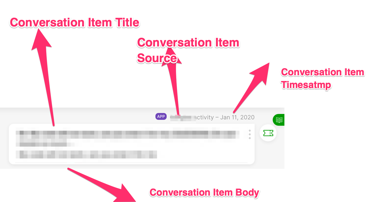 Conversation Items