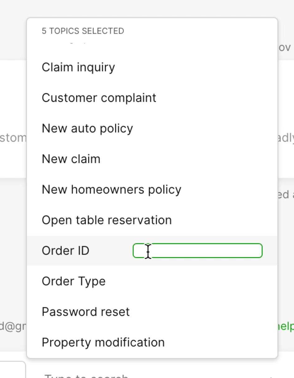 hovering over custom attribute